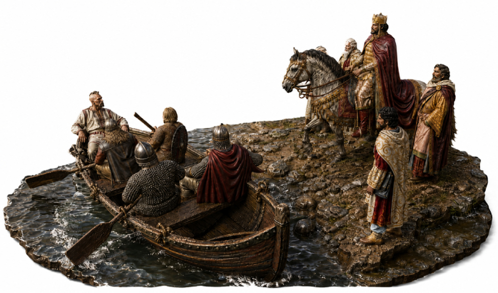 Sviatoslav and John I Tzimiskes